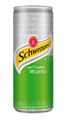 Напій безалкогольний сильногазований Schweppes Mojito 0,33л